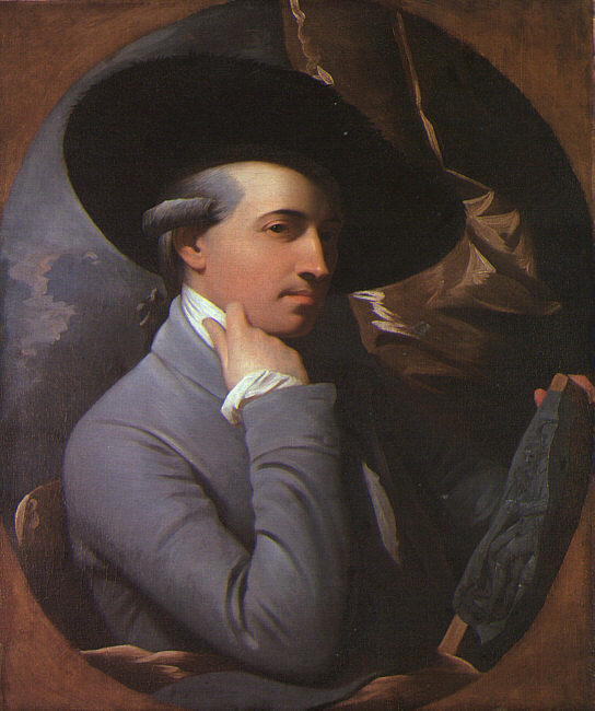 Benjamin West Self Portrait dgdgdfg